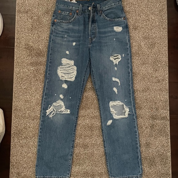 Levi’s 501 “Premium” Jeans - Picture 1 of 6